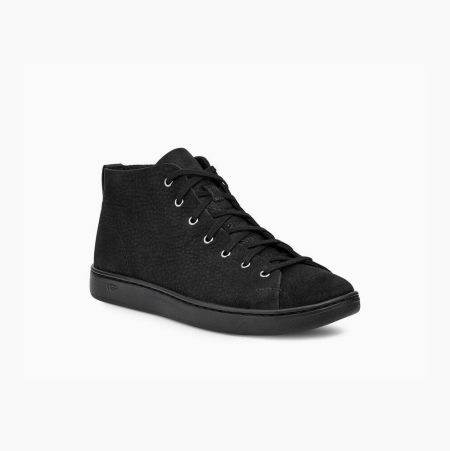 UGG Pismo High Black Sneakers for Men (FESR18236)